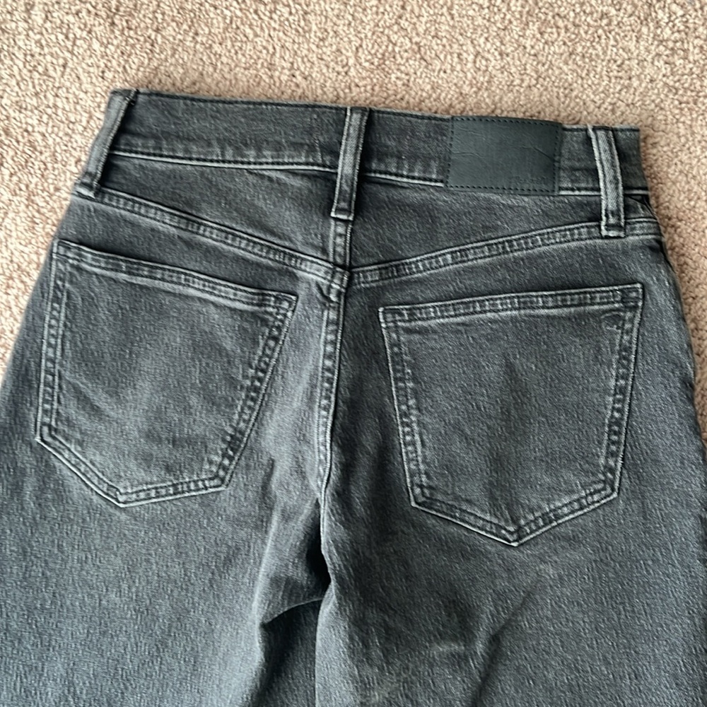Madewell The Petite Perfect Vintage Wide-Leg Crop Jean Benley Wash - Picture 8 of 12